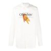 FW20 Printing Long-sleeved Shirt Men White
