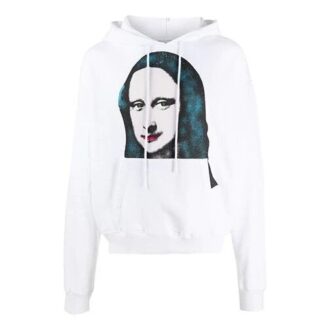 FW20 Printing Pullover Men White