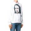 FW20 Printing Pullover Men White