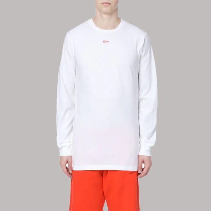 Fw20 Stencil Slim-Fit Round Neck Sweatshirt