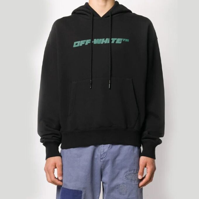FW20 Trellis Worker Hooded Pullover Men Black