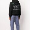 FW20 Trellis Worker Hooded Pullover Men Black