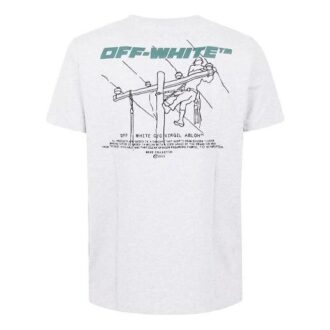 FW20 Trellis Worker Logo Printed Men Grey