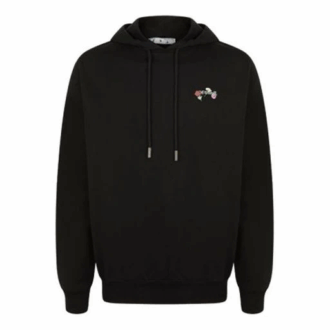 FW21 Alphabet Flower Ordinary Version Unisex Black