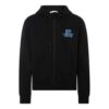 FW21 Alphabet Printing Pattern hooded Jacket Version Black