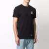 FW21 Alphabet Printing Round Neck Short Sleeve Version Black