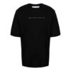 FW21 Arrow Pattern Logo Printing Round Neck Short Sleeve Ordinary Version Black