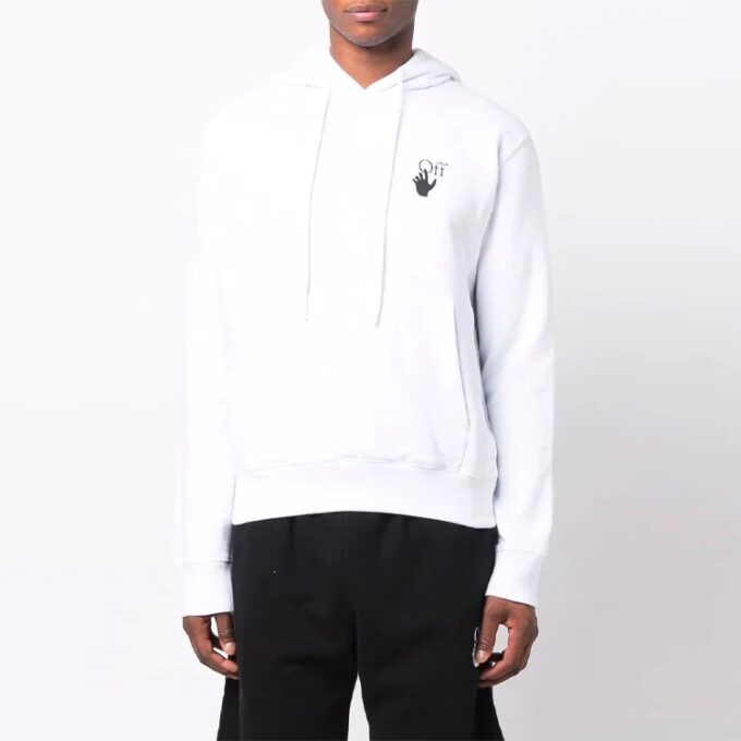FW21 Arrow Pattern Long Sleeves Version White
