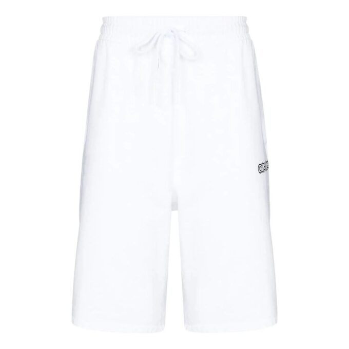 FW21 Arrow Pattern Sports Shorts Loose Fit White
