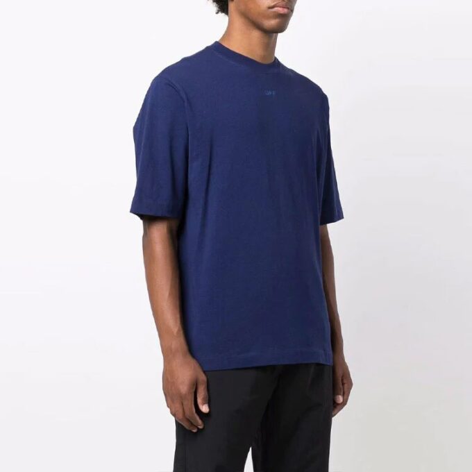 FW21 Arrow Round Neck Short Sleeve Version Blue