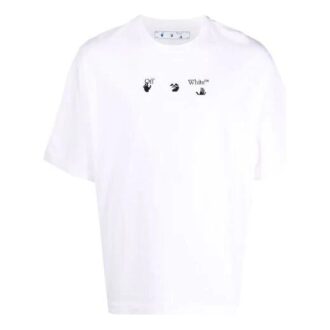 FW21 Arrows Arrow Logo Printing Short Sleeve Ordinary Version White