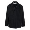 FW21 Arrows Logo Cargo Pocket Solid Color Long Sleeves Jacket Ordinary Version Black