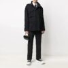 FW21 Arrows Logo Cargo Pocket Solid Color Long Sleeves Jacket Ordinary Version Black
