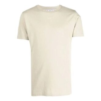 FW21 Back Arrow Pattern Short Sleeve Ordinary Version Beige