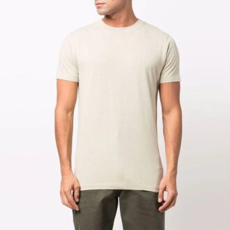 FW21 Back Arrow Pattern Short Sleeve Ordinary Version Beige