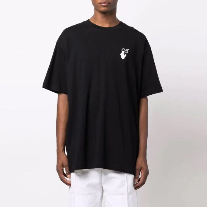 FW21 Caravaggio Painting Short Sleeve Loose Fit Black