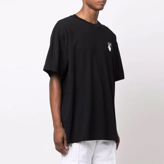FW21 Caravaggio Painting Short Sleeve Loose Fit Black