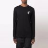 FW21 Caravaggio Painting Solid Color Long Sleeves Ordinary Version Black