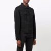 FW21 Casual lapel Denim Jacket Loose Fit Black