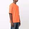 FW21 Chest Logo Printing Round Neck Short Sleeve Ordinary Version Orange