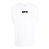 FW21 Chest Logo Printing Short Sleeve Loose Fit White