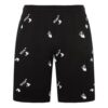 FW21 Cotton Alphabet Full Print Pattern Casual Shorts Version Black