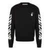 FW21 Cotton Classic Arrow Pattern Round Neck Long Sleeves Version Black