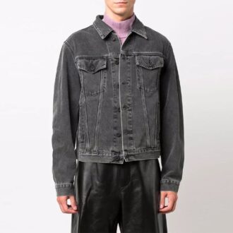 FW21 Denim Jacket Slim Fit Version Gray