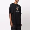 FW21 Funny Logo Printing Round Neck Loose Fit Black