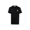 FW21 Gradient Multi-Color Arrow Short Sleeve Ordinary Version Black