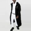 FW21 hooded Pullover Long Sleeves Version White