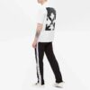 FW21 Large Arrow Printing Pattern Casual Shirt Loose Fit White