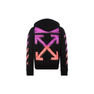 FW21 Large Arrow Printing Pattern Jacket Version Black