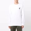 FW21 Logo Arrow Pattern Round Neck Pullover Ordinary Version White