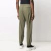 FW21 Logo Casual Long Pants Ordinary Version Dark Green