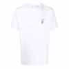 FW21 Logo Embroidered Alphabet Short Sleeve Ordinary Version White