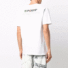 FW21 Logo Embroidered Alphabet Short Sleeve Ordinary Version White