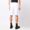 FW21 Logo Knee-Length Sports Shorts Version White