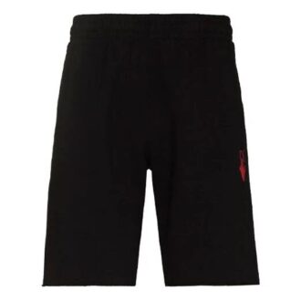 FW21 Logo Pants Sports Shorts Ordinary Version Black