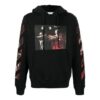 FW21 Logo Pattern Printing Pullover Ordinary Version Black