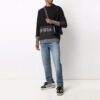 FW21 Logo Pattern Pullover Long Sleeves Black