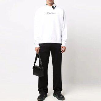 FW21 Logo Pattern Sports Long Pants Ordinary Version Black