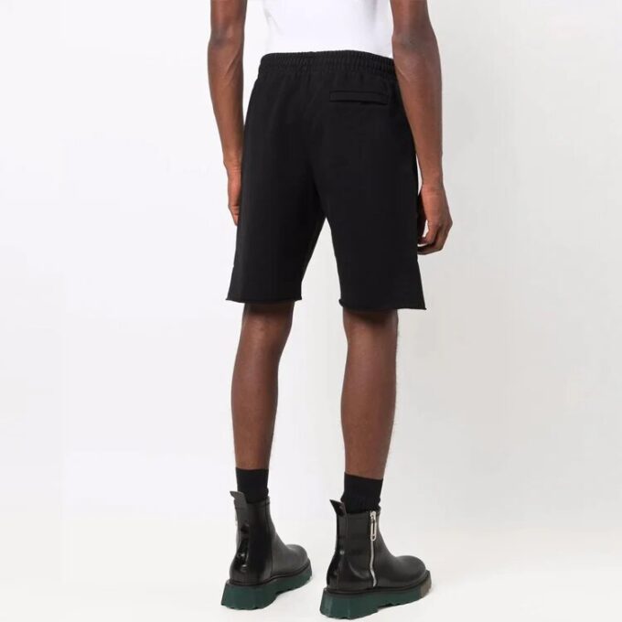 FW21 Logo Pattern Sports Shorts Version Black
