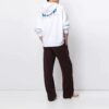 FW21 Logo Printing Long Sleeves Loose Fit White