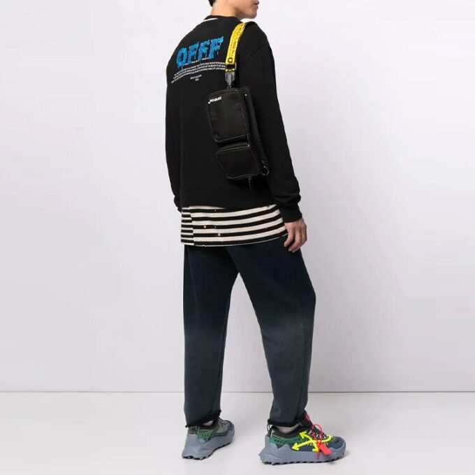 FW21 Logo Printing Loose Fit Black