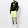 FW21 Logo Pullover hooded Long Sleeves Black