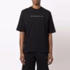 FW21 Logo Round Neck Short Sleeve Slim Fit Version Black
