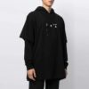 FW21 Marker Arrows Long Sleeves Pullover Loose Fit Black
