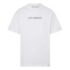 FW21 Painting Pattern Printing Round Neck Short Sleeve Loose Fit White