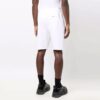 FW21 Pants Logo Printing Elastic Waistband Sports Shorts Version White